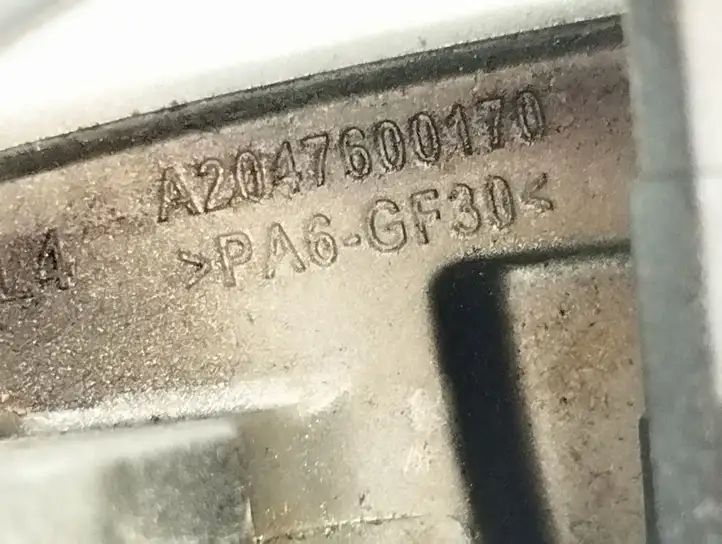 Mercedes-Benz C W204 (2007 - 2014) A2047600734 Наружная ручка задней двери — фото 7