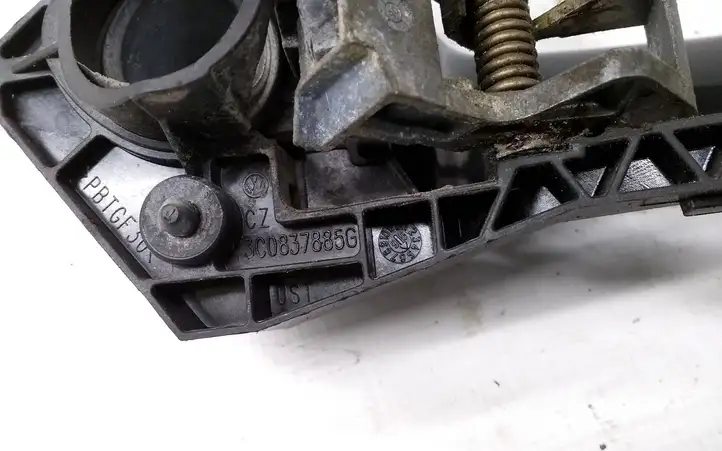 Volkswagen PASSAT B6 (2005 - 2010) 3C0837885G Наружная ручка задней двери — фото 5