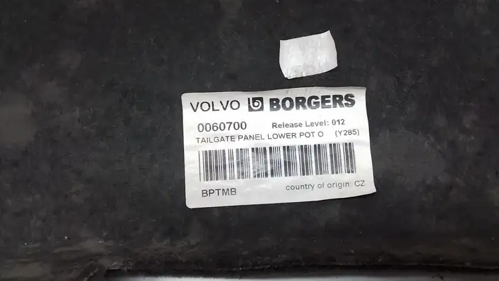 Volvo V70 (2007 - 2013) 0060700 Обшивка багажника — фото 3