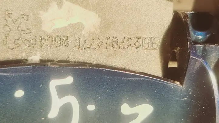 Peugeot 206 (1998 - 2012) 9623781477 Наружная ручка задней двери — фото 3