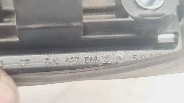 Skoda Roomster (5J) (2006 - 2010) 5J0827566C Ручка крышки багажника — фото 4