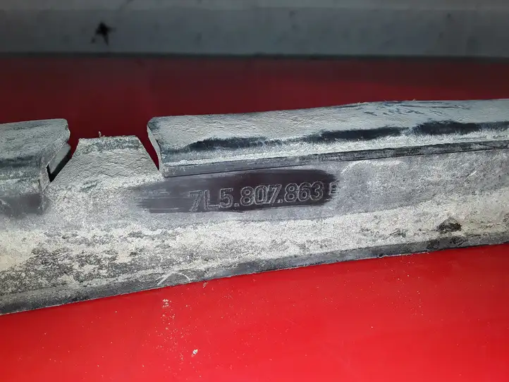 Porsche Cayenne (9PA) (2002 - 2010) 7L5807863 Кронштейн заднего бампера — фото 4