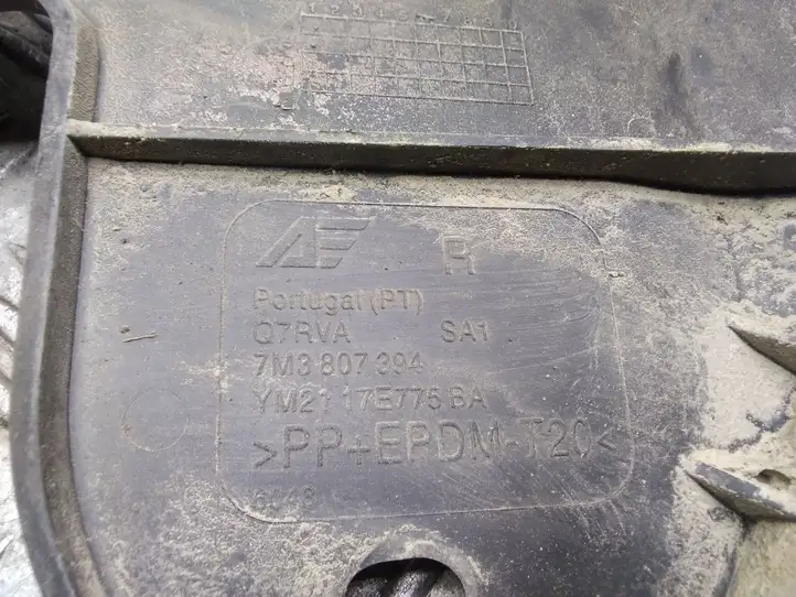 Seat Alhambra (Mk1) (2000 - 2010) 7M3807394 Кронштейн заднего бампера — фото 4