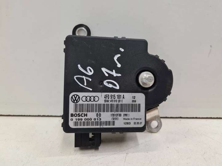 4F0915181A Audi A6 S6 C6 4F Maitinimo valdymo blokas