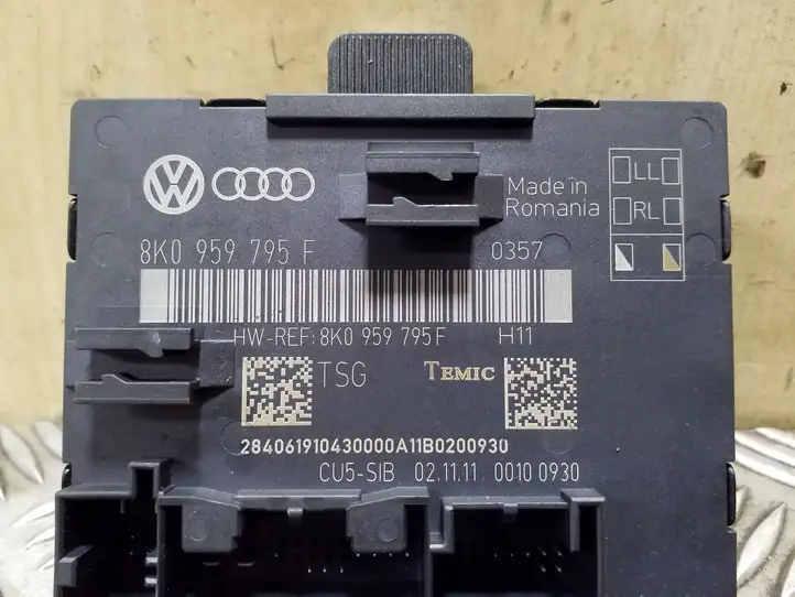 Audi Q5 SQ5 (2008 - 2012) 8K0959795F Блок управления дверью — фото 3