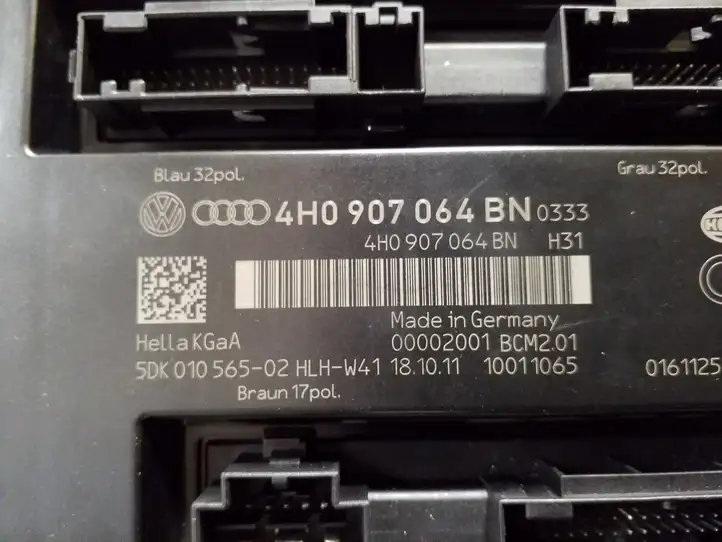 Audi A6 C7 (2011 - 2014) 4H0907064BN Модуль комфорта — фото 3