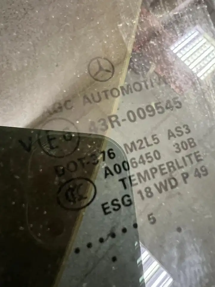 Mercedes-Benz GL X166 (2013 - 2019) 43R009545 Стекло задней двери — фото 5