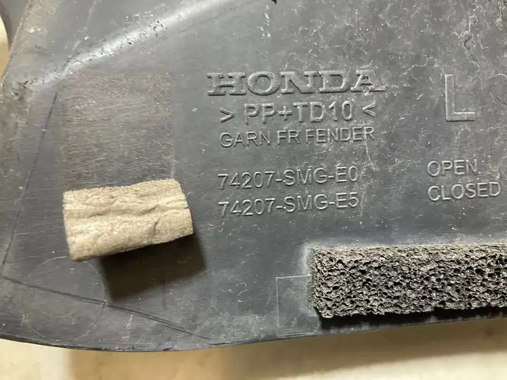 Honda Civic (2006 - 2011) 74207SMGE0 Молдинг крыла — фото 3
