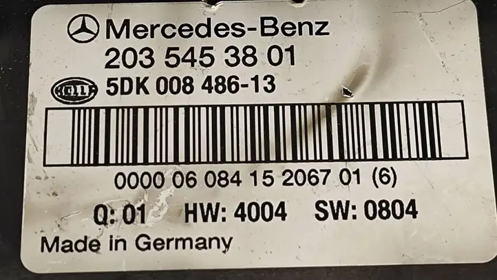 Mercedes-Benz C W203 (2000 - 2007) 2035453801 Модуль комфорта — фото 3
