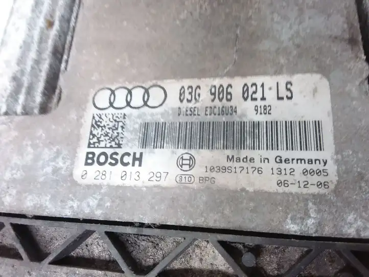 Audi A3/S3 8P (2004 - 2008) 03G906021LS Блок управления двигателем (ЭБУ) — фото 2
