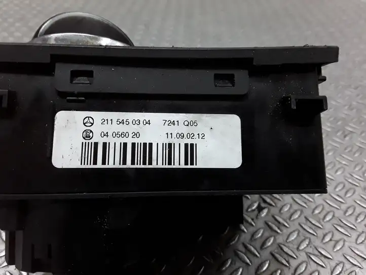 Mercedes-Benz E W211 (2002 - 2009) 2115450304 Включатель фонарей — фото 2