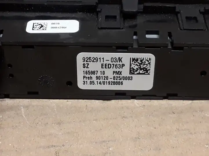 BMW 3 F30 F35 F31 (2012 - 2018) 9252911 Другие включатели / ручки/ переключатели — фото 3