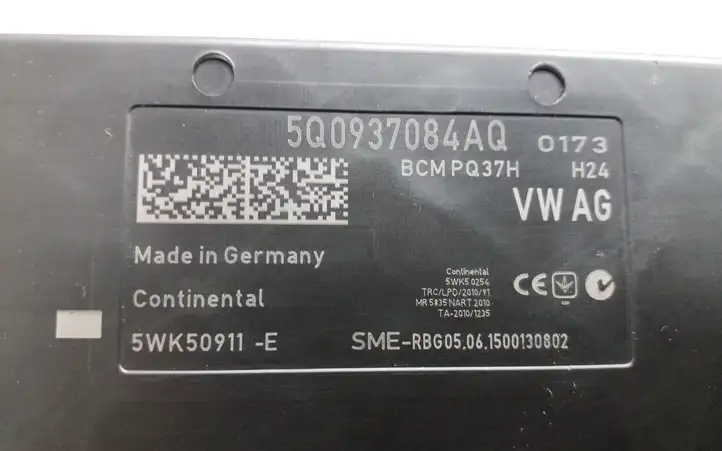 Skoda Octavia Mk3 (5E) (2013 - 2019) 5Q0937084AQ Модуль комфорта — фото 4