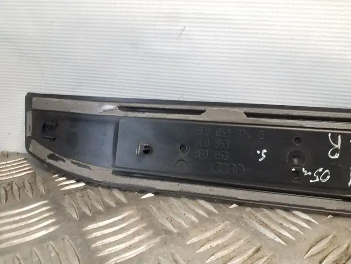 Audi A4 S4 B7 8E 8H (2004 - 2009) 8E0853374G Внутренняя отделка переднего порога — фото 2