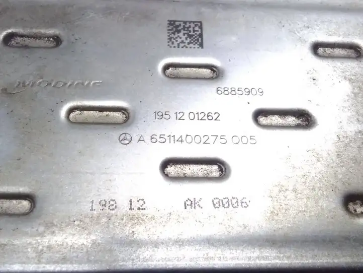 Mercedes-Benz C W204 (2007 - 2014)  A6511400275 Охладитель EGR