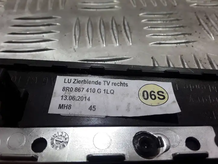 Audi Q5 SQ5 (2008 - 2012) 8R0867410G Обшивка задней двери — фото 3