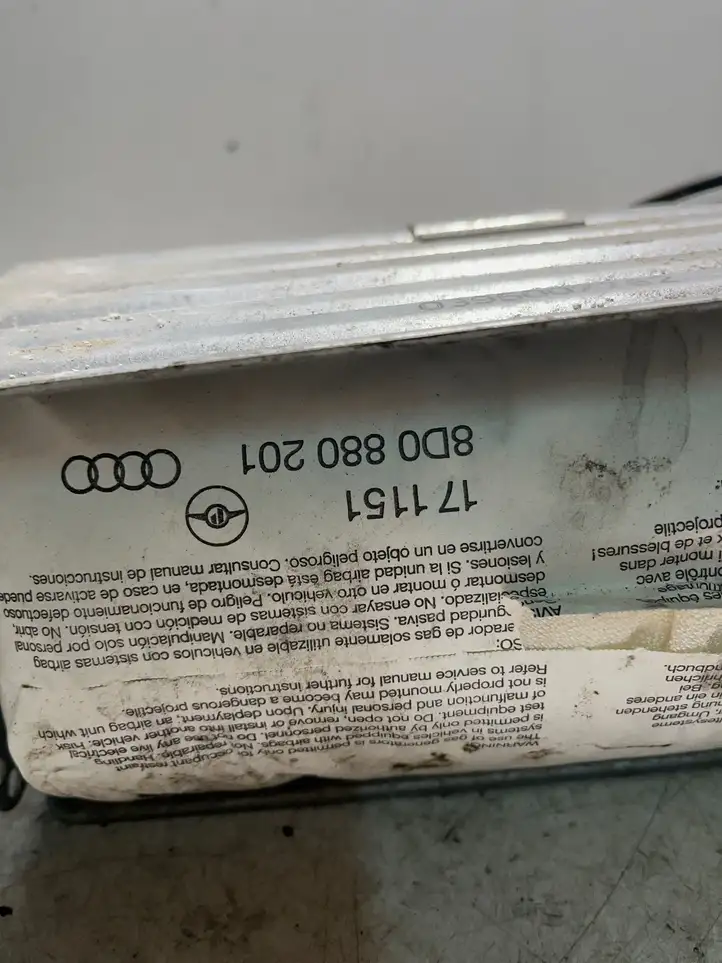 Audi A4 S4 B6 8E 8H (2000 - 2006) 107088008 Подушка безопасности пассажира — фото 5
