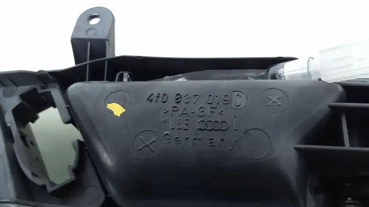 Audi A6 S6 C6 4F (2004 - 2008) 4F0837019C Внутренняя ручка двери — фото 3