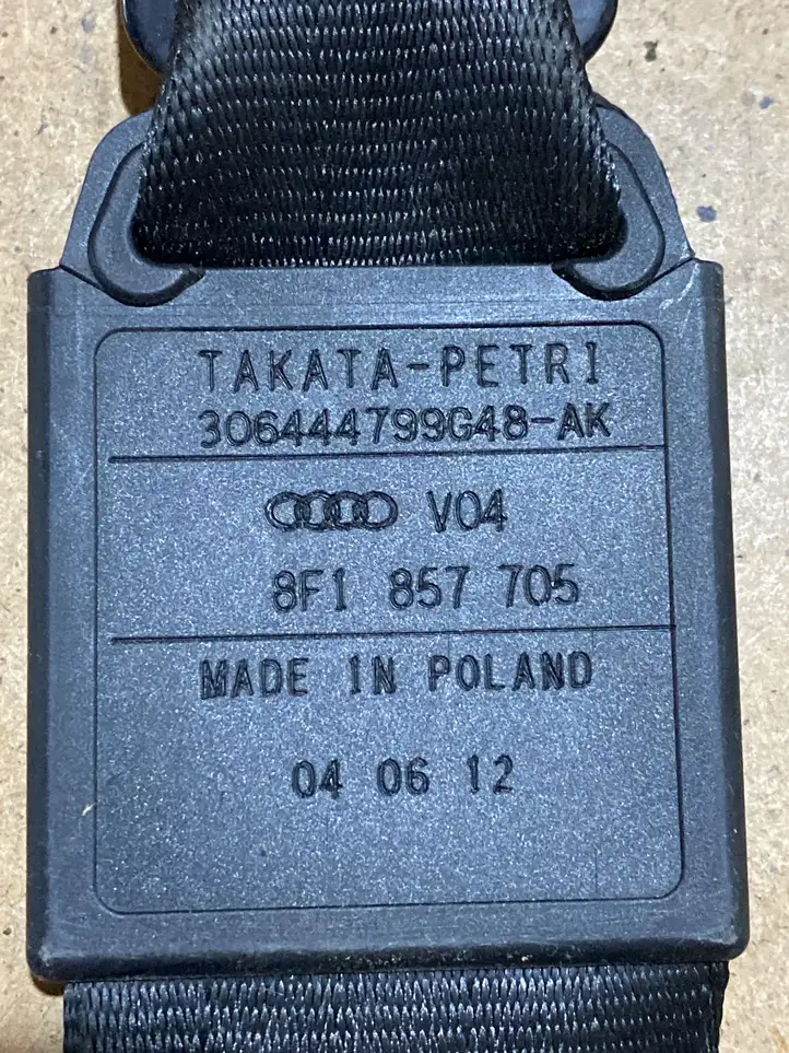 Audi A5 8T 8F (2011 - 2016) 8E1857705 Передний ремень безопасности — фото 5