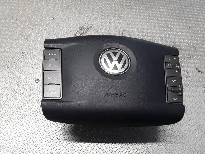 Volkswagen Phaeton (2002 - 2008) 3D0880201 Подушка безопасности руля — фото 1