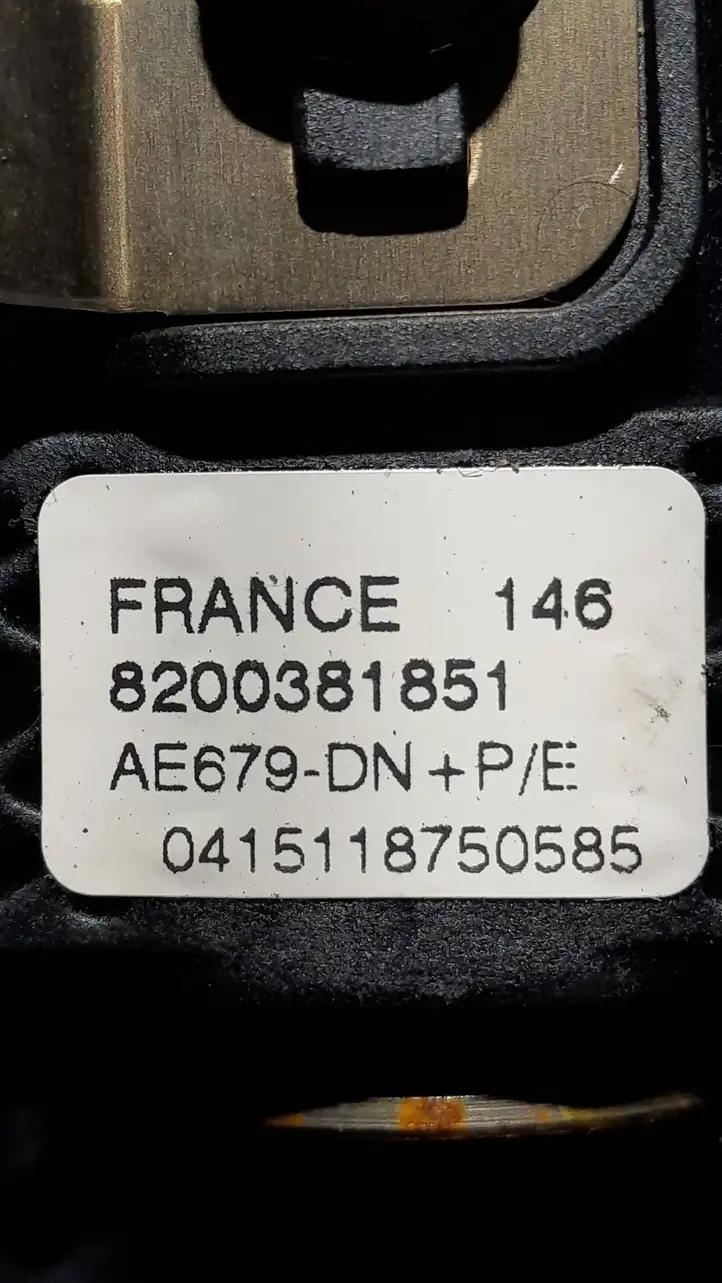 Renault Scenic II - Grand scenic II (2003 - 2006) 8200381851 Подушка безопасности руля — фото 3