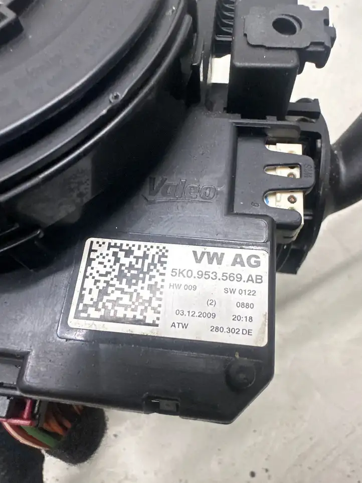 Volkswagen PASSAT B7 (2011 - 2014) 5K0953569AB Контактное кольцо SRS — фото 3
