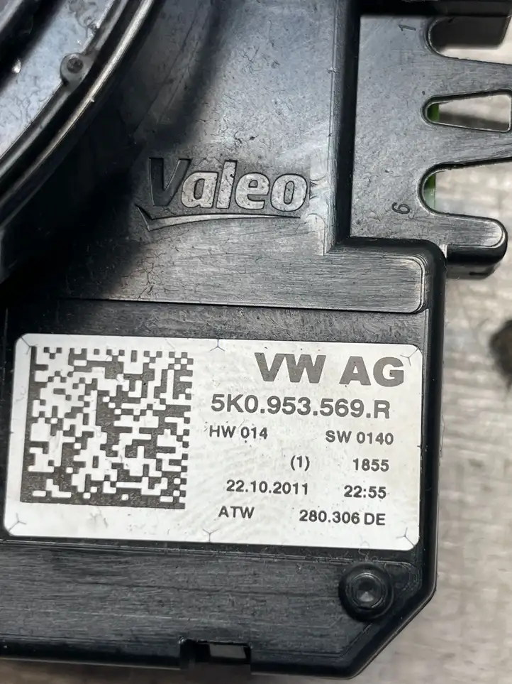Volkswagen PASSAT B7 (2011 - 2014) 5K0953569R Контактное кольцо SRS — фото 3