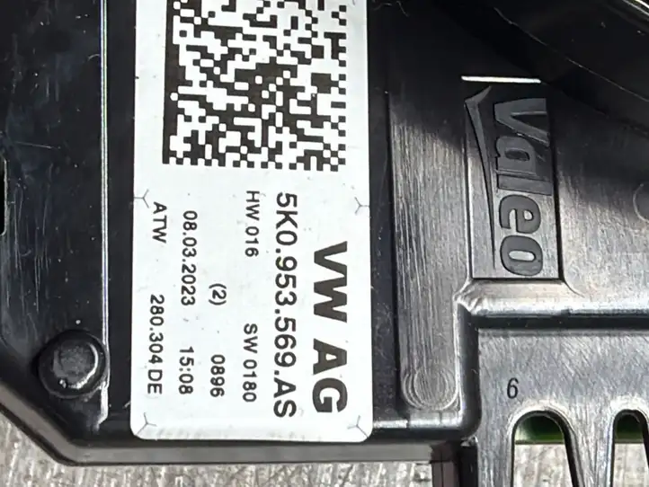 Volkswagen PASSAT B7 (2011 - 2014) 5K0953569AS Контактное кольцо SRS — фото 3