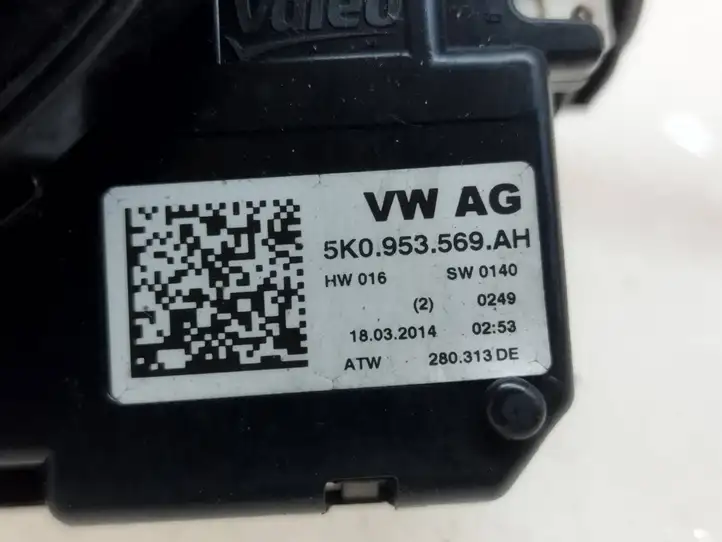 Skoda Superb B6 (3T) (2008 - 2015) 5K0953569AH Контактное кольцо SRS — фото 5