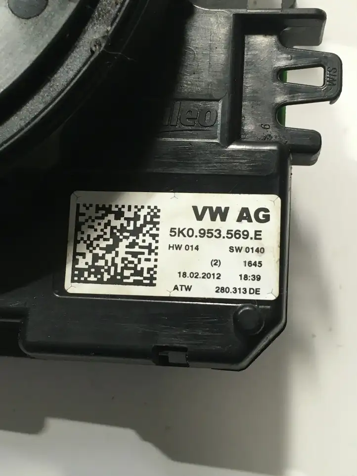 Skoda Yeti (5L) (2009 - 2012) 5K0953569E Контактное кольцо SRS — фото 6