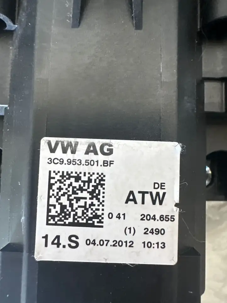 Volkswagen PASSAT B7 (2011 - 2014) 3C9953501BF Контактное кольцо SRS — фото 6