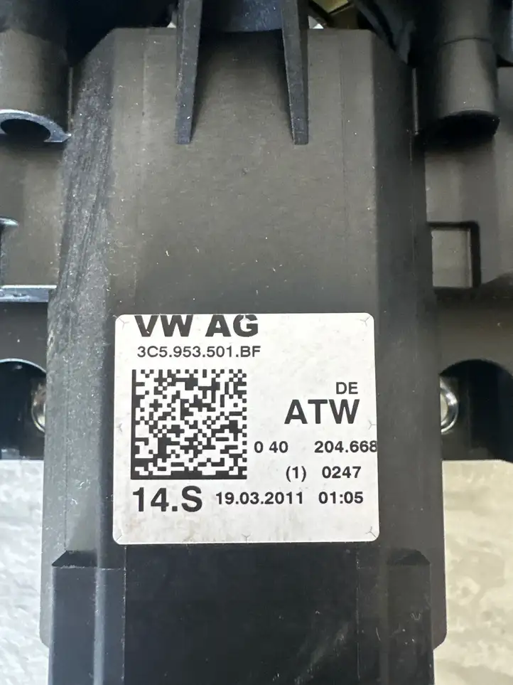 Volkswagen PASSAT B7 (2011 - 2014) 3C5953501BF Контактное кольцо SRS — фото 7