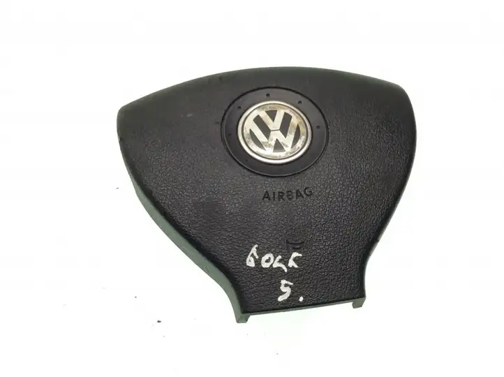 Volkswagen Golf V (2003 - 2009) 1K0880201AF Подушка безопасности руля — фото 1