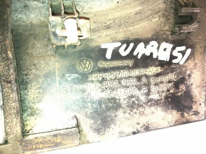 Volkswagen Touareg I (2002 - 2010) 7L6854959A Молдинг крыла — фото 4