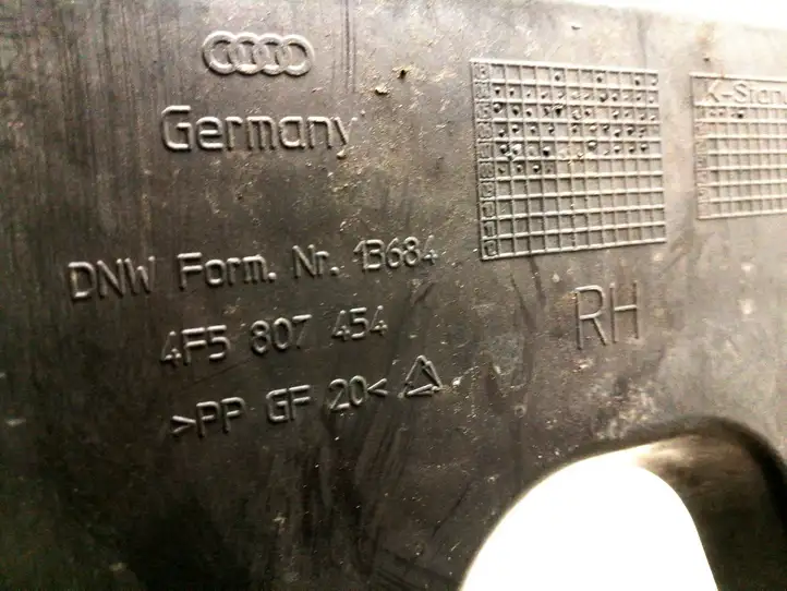 Audi A6 S6 C6 4F (2004 - 2008) 4F5807454 Кронштейн заднего бампера — фото 3