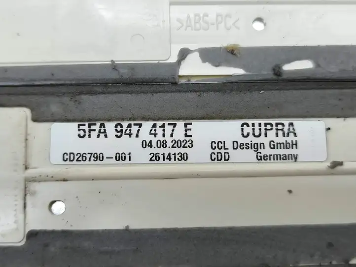 Cupra Formentor (2021 - ) 5FA947417E Внутренняя отделка переднего порога — фото 6