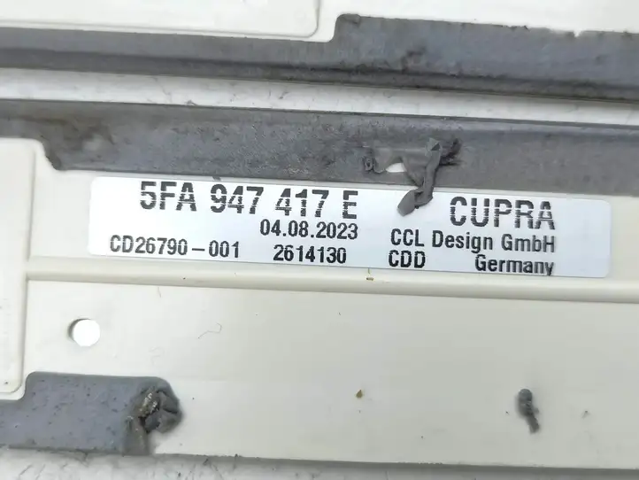 Cupra Formentor (2021 - ) 5FA947417E Внутренняя отделка переднего порога — фото 22