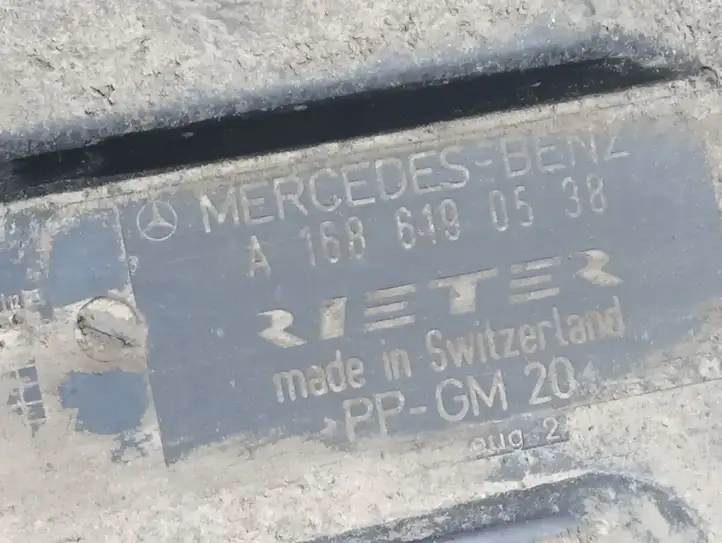 Mercedes-Benz A W168 (1997 - 2004) A1686190538 Защита двигателя — фото 4