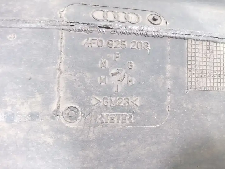 Audi A6 S6 C6 4F (2004 - 2008) 4F0825208 Боковая защита днища — фото 5
