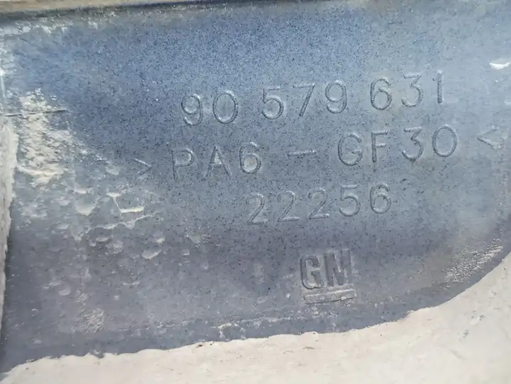 Opel Zafira A (1999 - 2003) 90579631 Подсветка номера — фото 4