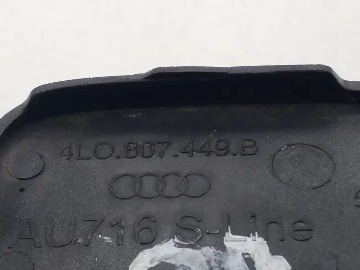 Audi Q7 4L (2005 - 2009) 4L0807449B Заглушка буксировочной петли бампера — фото 2