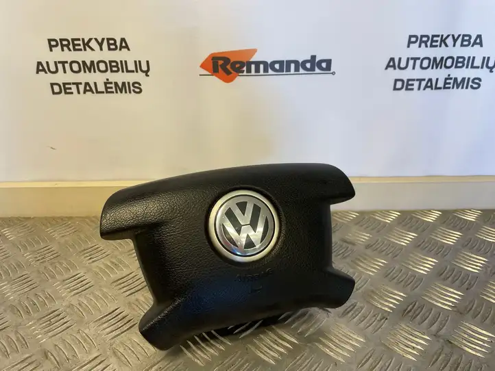 Volkswagen Transporter - Caravelle T5 (2003 - 2009) 7H0880201 Подушка безопасности руля — фото 1