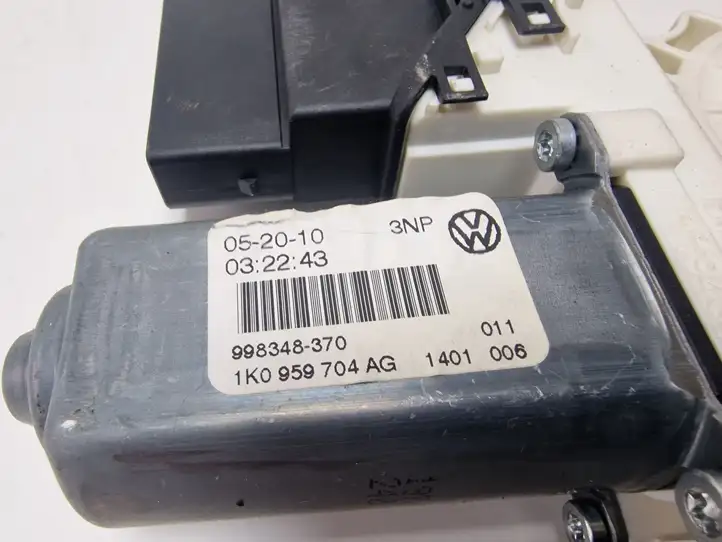 Volkswagen Golf VI (2009 - 2013) 1K0959704AG Стеклоподъемник задней двери — фото 2