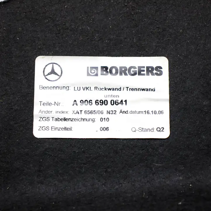 Mercedes-Benz Sprinter W906 (2006 - 2018) A9066900641 Прочие детали салона — фото 3