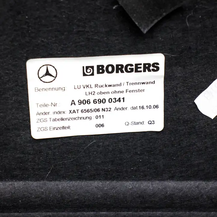 Mercedes-Benz Sprinter W906 (2006 - 2018) A9066900341 Прочие детали салона — фото 3