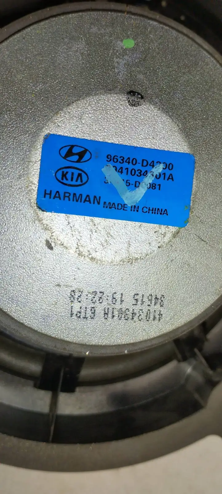 Kia Optima (2015 - 2018) 96340D4700 Динамики задних дверей — фото 6