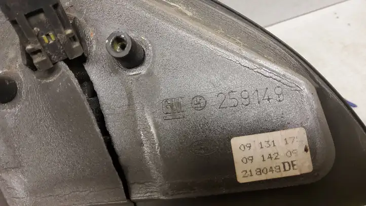 Opel Astra G (1998 - 2004) 09142094 Боковое зеркало с электроприводом — фото 1