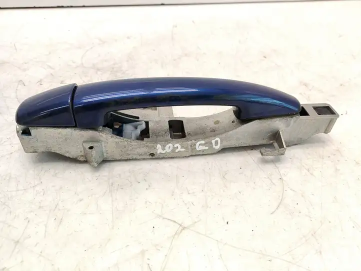 Peugeot 407 (2004 - 2011) 9653401580 Наружная ручка задней двери — фото 7