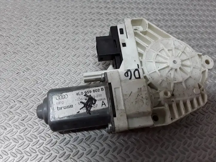 Audi Q7 4L (2009 - 2015) 4L0959802B Стеклоподъемник задней двери — фото 1