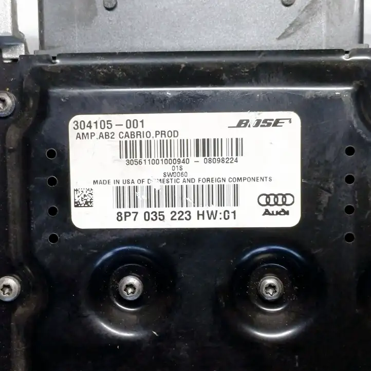 Audi A3/S3 8P (2008 - 2013) 8P7035223 Усилитель звука — фото 3